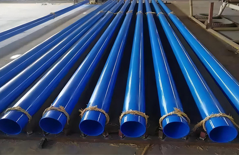 Plastic coated steel pipe inside and outside (10)